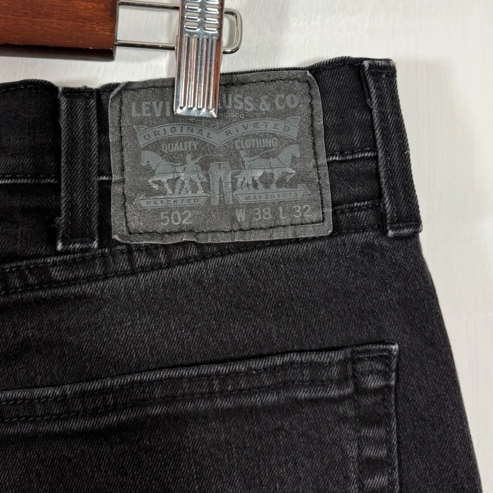 Levi's Men's Dark Gray Skinny Jeans Size 38